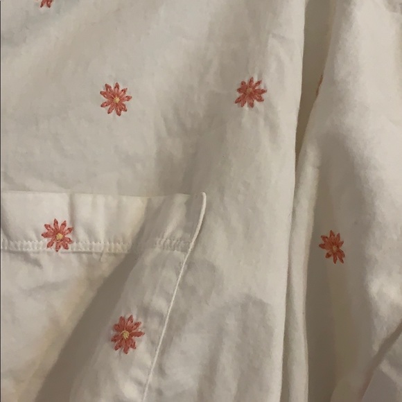 Madewell Embroidered Flowers Shirt - Picture 3 of 3